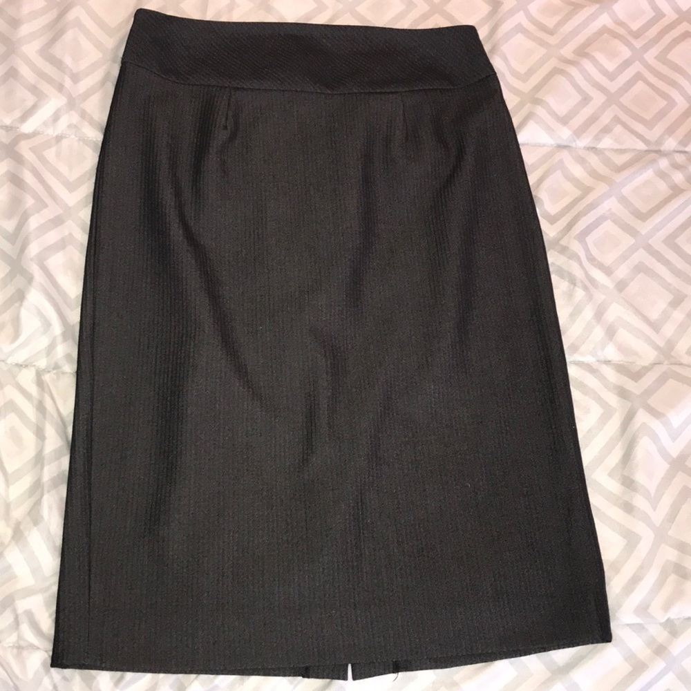 🌸4x20🌸GRACE ELEMENTS BLACKSTRIPED PENCIL SKIRT 4